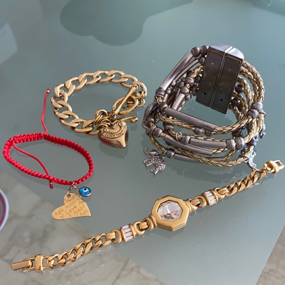 Bundle of four bracelets. - Picture 3 of 5